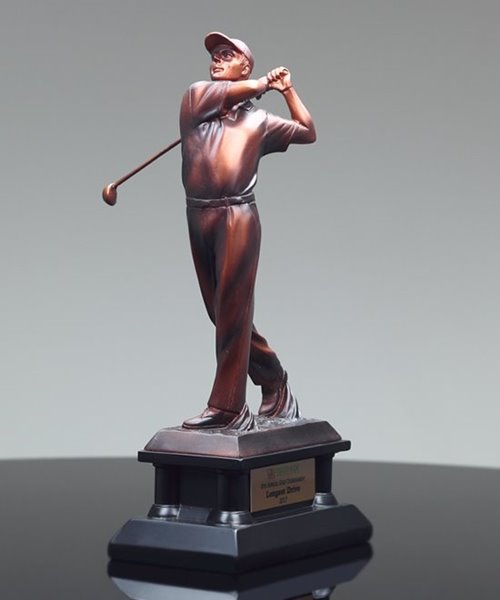 Picture of Golf Swing Sculpture Trophy - Large Size