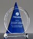 Picture of Crystal Icon Award - Blue