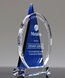 Picture of Crystal Icon Award - Blue