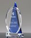 Picture of Crystal Icon Award - Blue