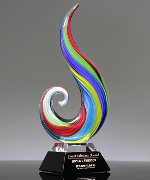 Picture of Prism Reflections Art Glass Award