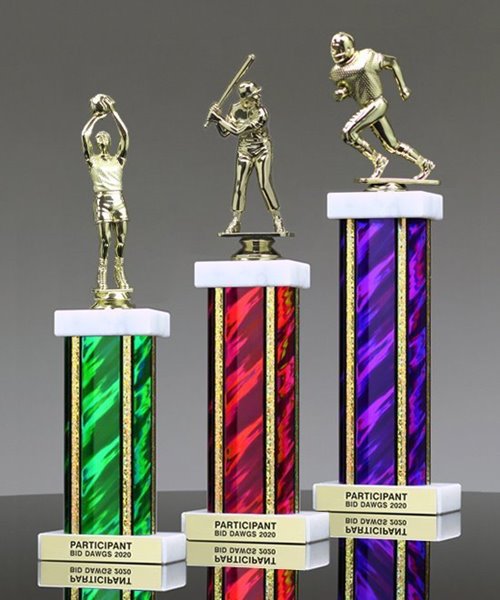 Picture of Classic Rectangle Column Sports Trophy