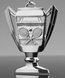 Picture of Tennis Trophy Cup Medals - Silver Tone