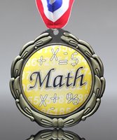 Picture of Epoxy Domed Math Medals