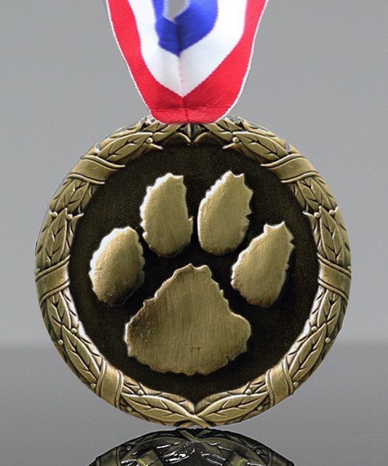 Paw Print Medals