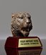 Picture of Gold Tiger Mascot Trophy