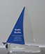 Picture of Azure Breeze Crystal Sailboat Award