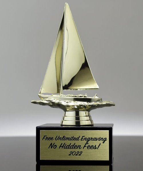 Picture of Classic Regatta Sailboat Trophy