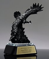 Picture of Fearless Eagle Crystal Award