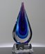 Picture of Orchid Blaze Art Crystal Award