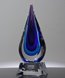 Picture of Orchid Blaze Art Crystal Award