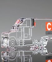 Picture of Acrylic Tractor Trailer Semi Truck Award