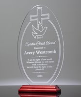 Picture of Cross & Dove Acrylic Award