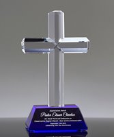 Picture of Beveled Cross Crystal