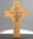 Picture of Red Alder Wood Cross Plaque