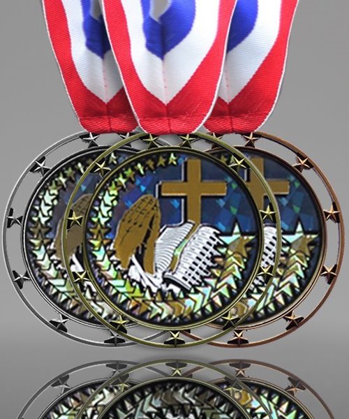 Picture of Religious Star Medal