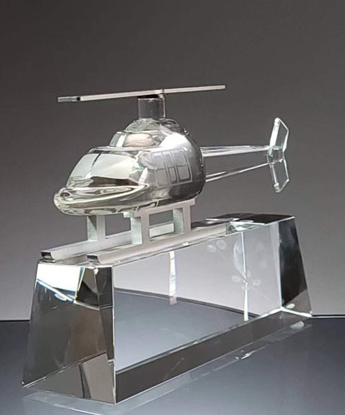 Picture of Crystal Helicopter Trophy