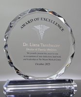 Picture of Medical Excellence Award Crystal