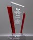 Picture of Distinction Ruby Crystal Award