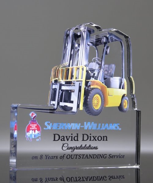 Picture of Acrylic Forklift Trophy