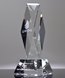 Picture of Beveled Obelisk Clear Crystal President Award