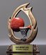 Picture of Flame Basketball Trophy - Small Size