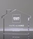 Picture of Classic Acrylic House Trophy - Real Estate Agent Award