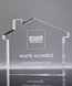 Picture of Classic Acrylic House Trophy - Real Estate Agent Award