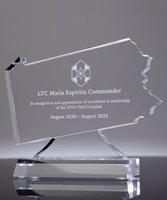 Picture of Pennsylvania Acrylic State Shape Trophy