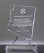 Picture of Arizona Acrylic State Shape Trophy