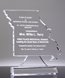 Picture of Missouri Acrylic State Shape Trophy