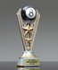 Picture of Billiards 8 Ball Victory Star Trophy - Medium Size