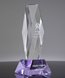 Picture of Presidential Tower Lavender Crystal Award