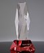 Picture of Presidential Tower Ruby Crystal Award