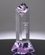 Picture of Diamond Tower Purple Crystal Award