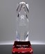 Picture of Presidential Tower Ruby Crystal Award