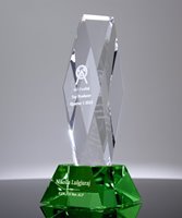Picture of Presidential Tower Emerald Crystal Award