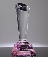 Picture of Roseate Pink Crystal Spotlight Award