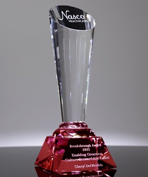Picture of Ruby Red Crystal Spotlight Award
