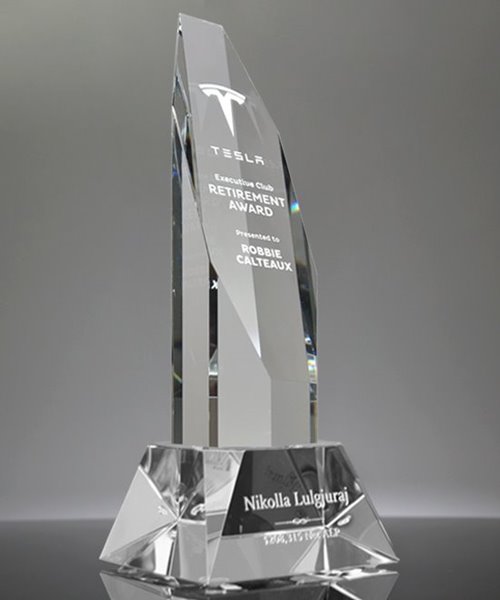 Picture of Executive Octagon Tower Crystal Award