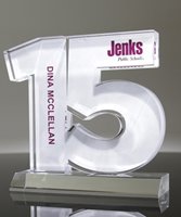 Picture of Number 15 Acrylic Award