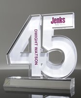 Picture of Number 45 Acrylic Award