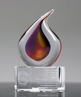 Picture of Flare Art Glass Award