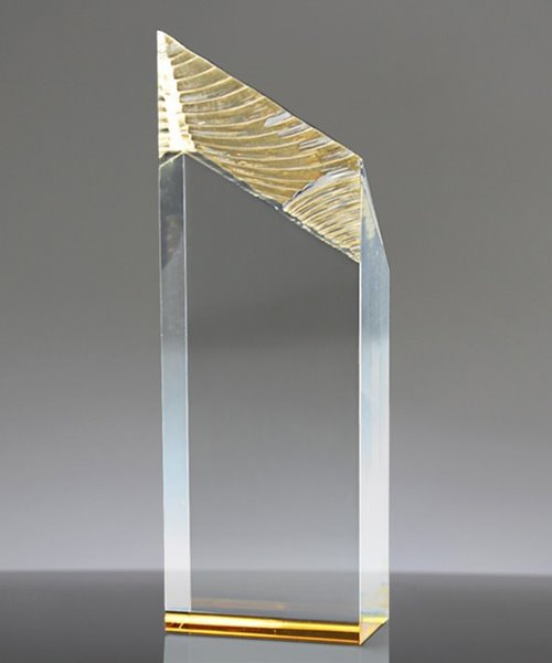 Picture of Gold Glacier Acrylic Award - Large Size