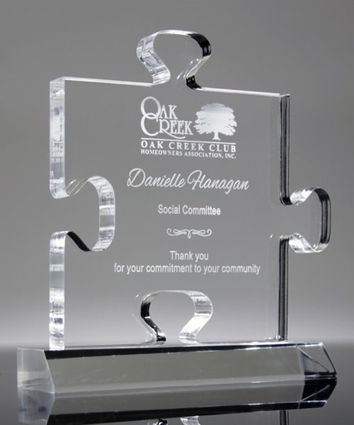 Picture of Acrylic Puzzle Award