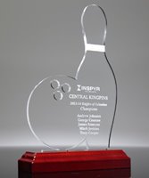Picture of Acrylic Bowling Trophy