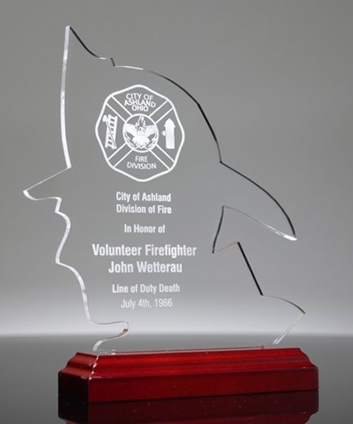 Picture of Firefighter Silhouette Trophy