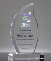 Picture of Full Color Inspiration Flame Acrylic Award