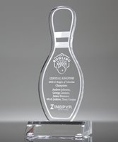 Picture of Acrylic Bowling Pin Trophy