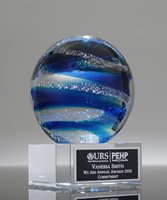 Picture of Aquatic Sphere Art Glass Award
